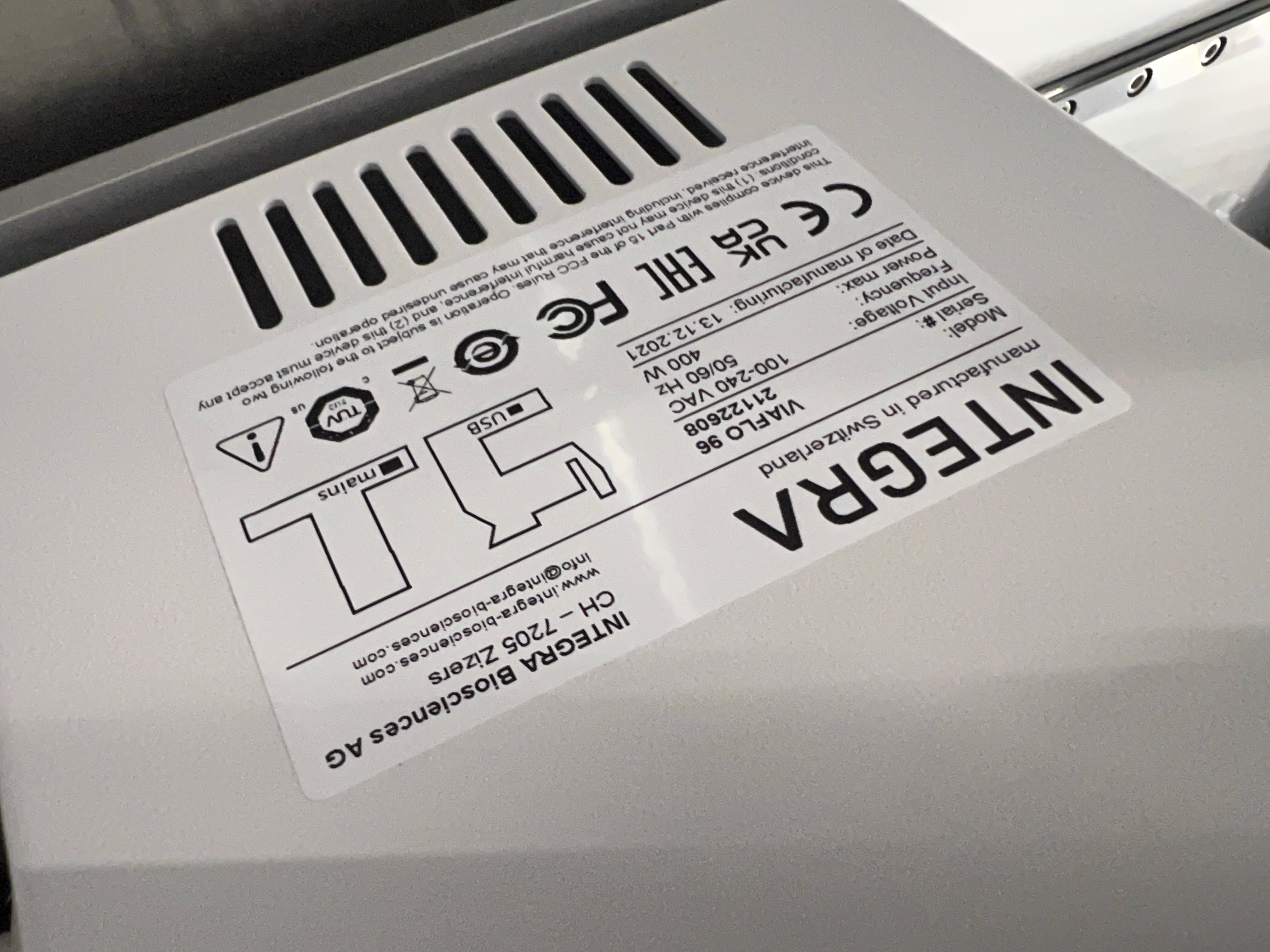 Mehrkanal- Pipettensystem Integra Viaflo 96 – Bild 2