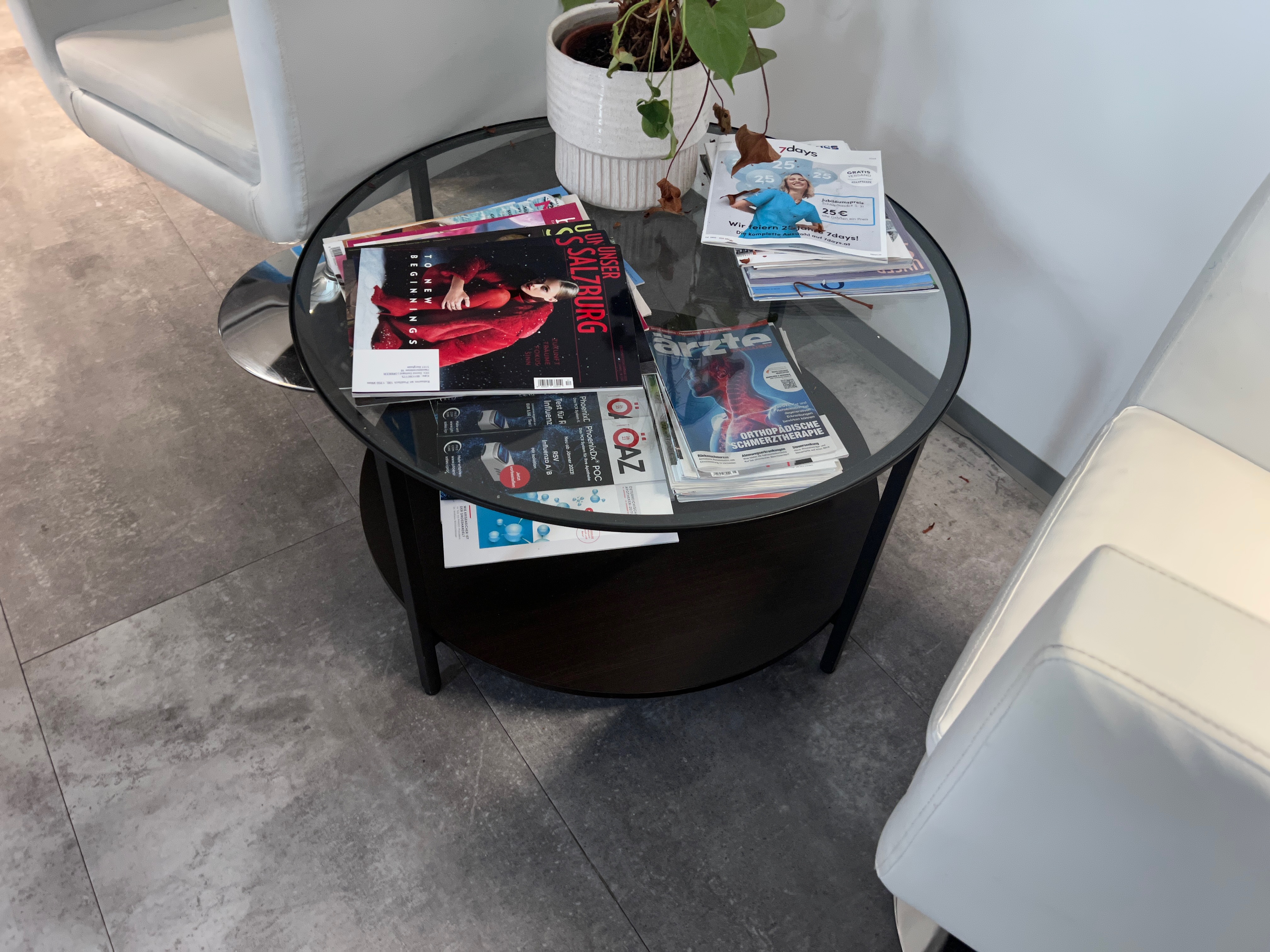 Fauteuil vidaXL und Beistelltisch, Position 2 Stück – Bild 3