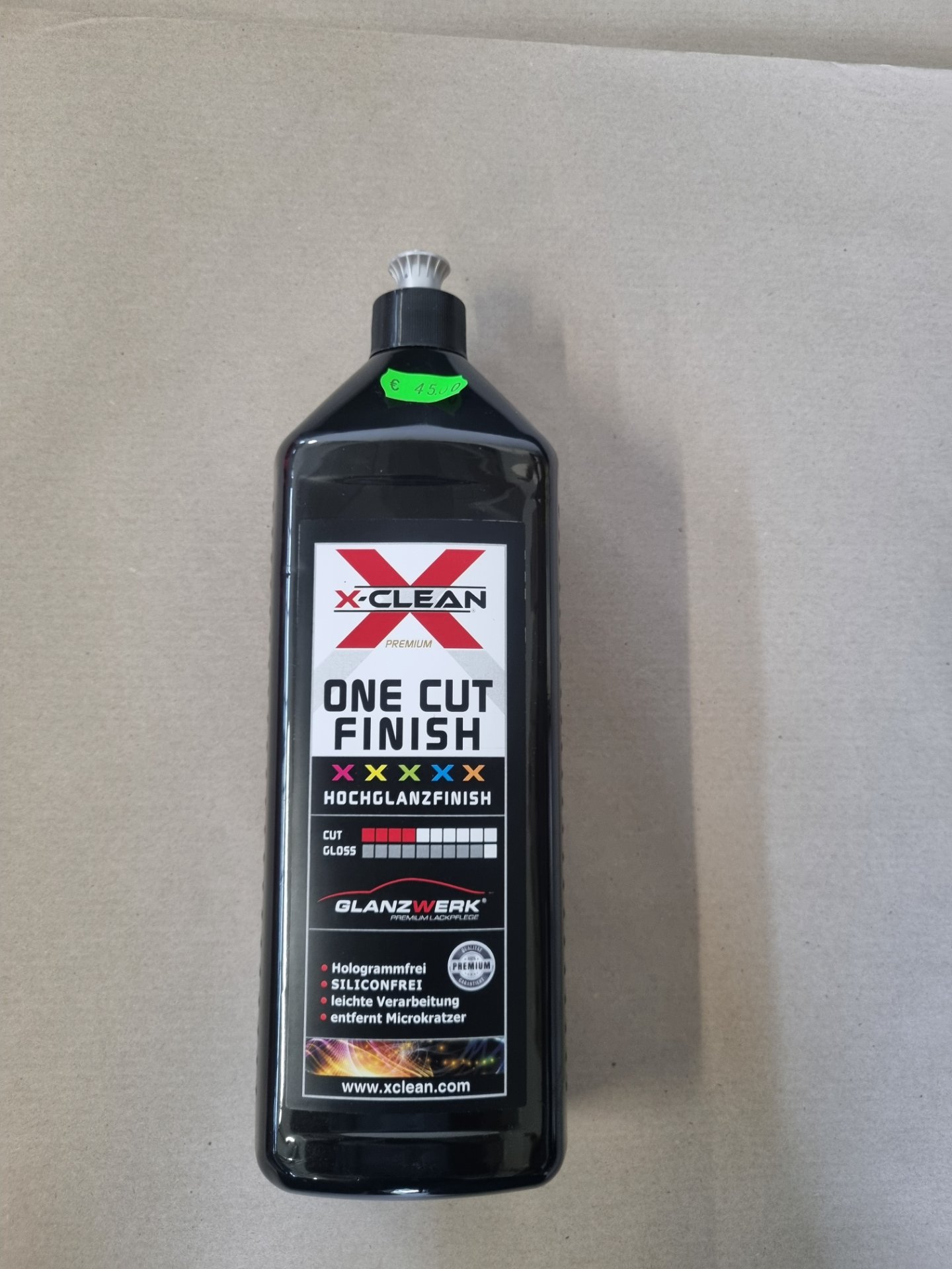 XClean Glanzwerk One Cut Finish 1000ml, Position 3 Stück