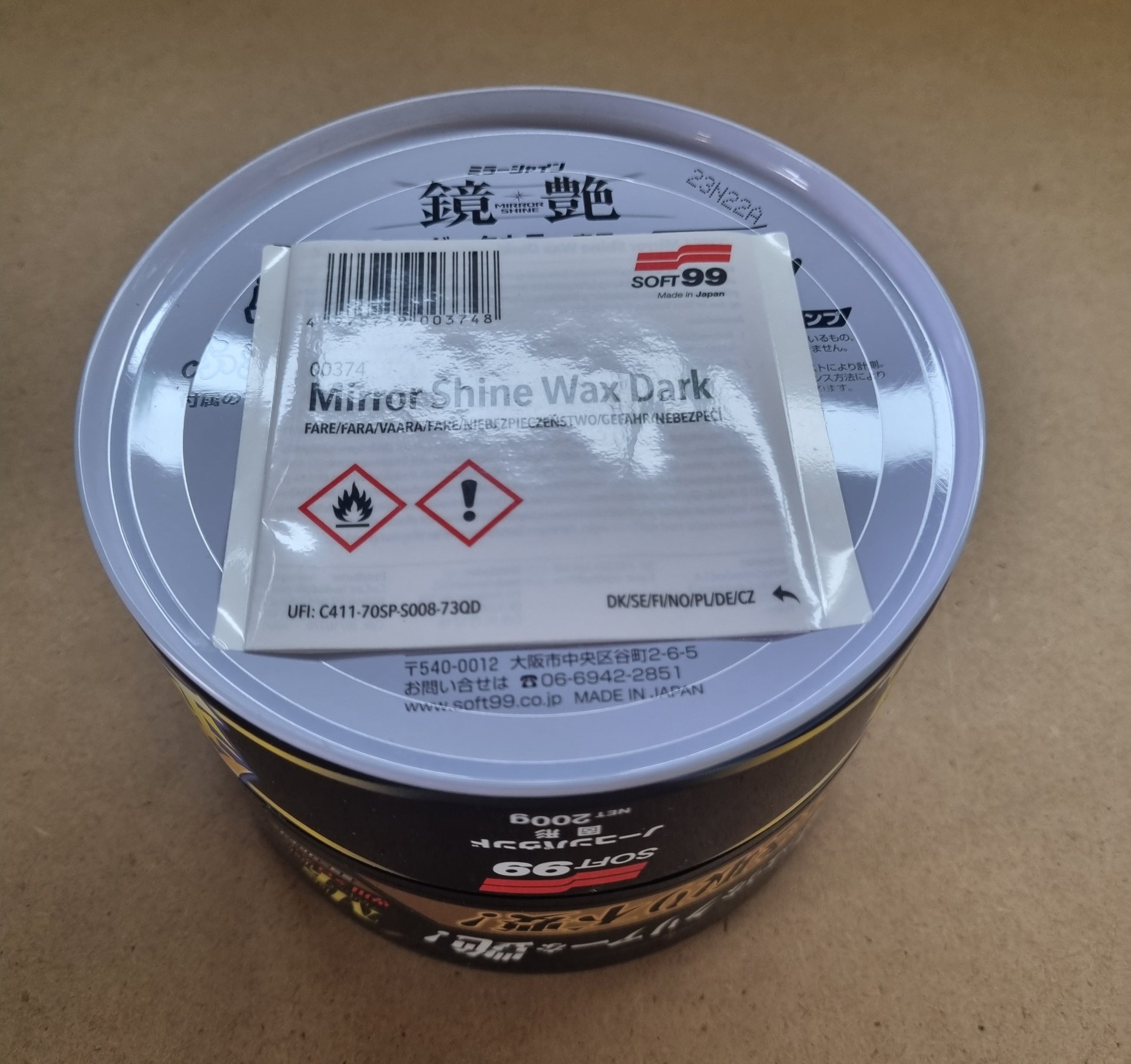 Soft99 Mirror Shine Wax Dark 200g, Position 3 Stück – Bild 2