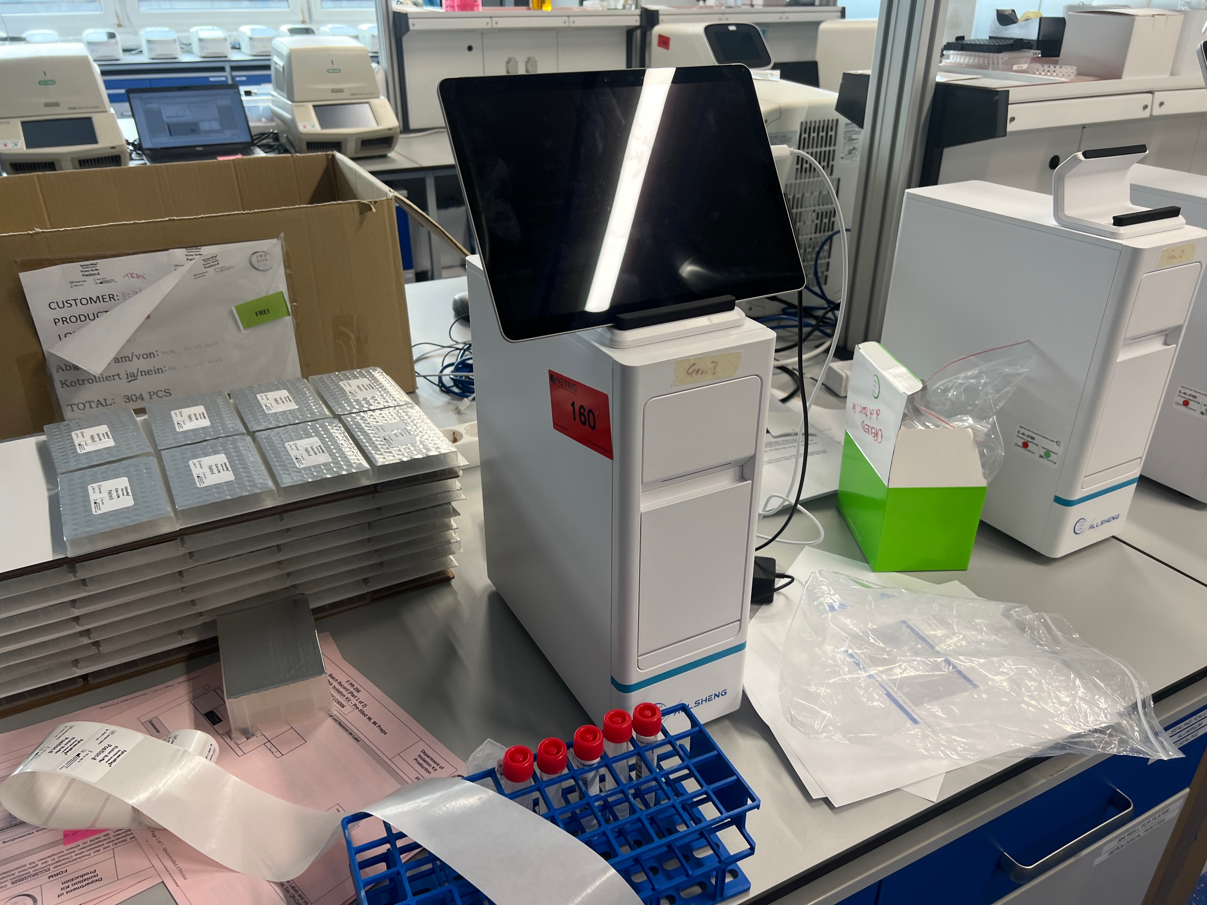 DNA-Extraktor ALLSHENG Ecos-Gene 1, Position 5 Stück – Bild 2