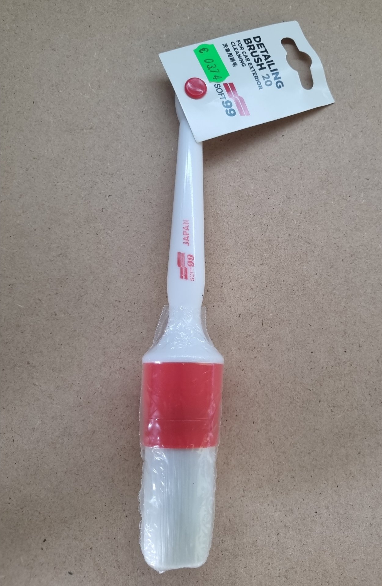 Soft99 Exterior Brush - red 30mm,