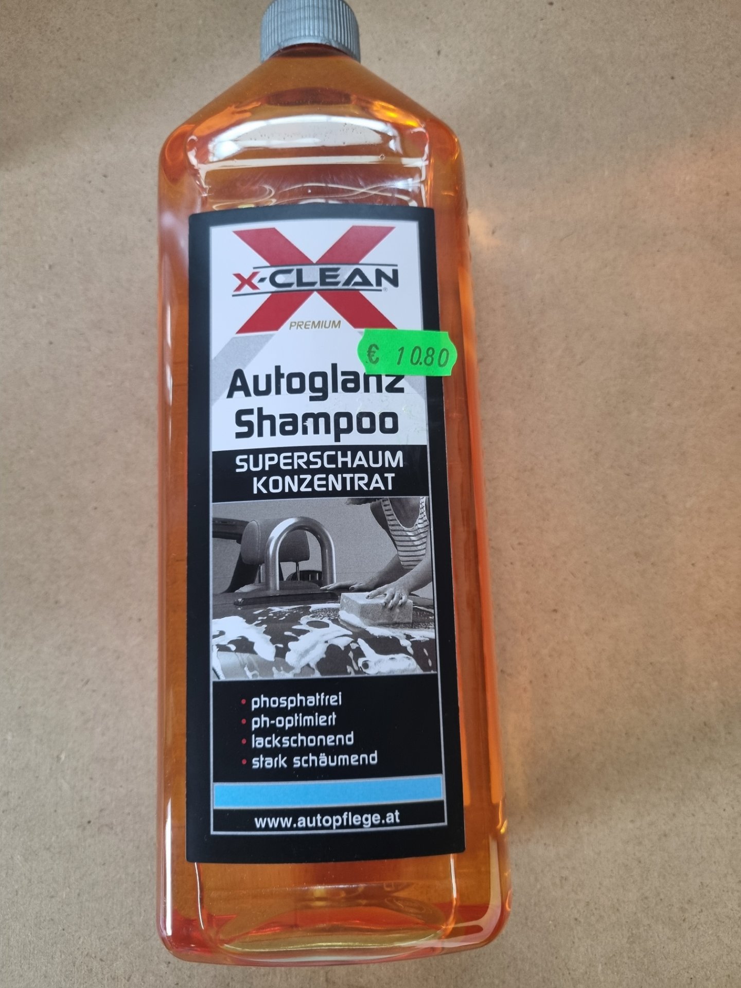 XClean Autoglanz Shampoo 1000ml, Position 4 Stück