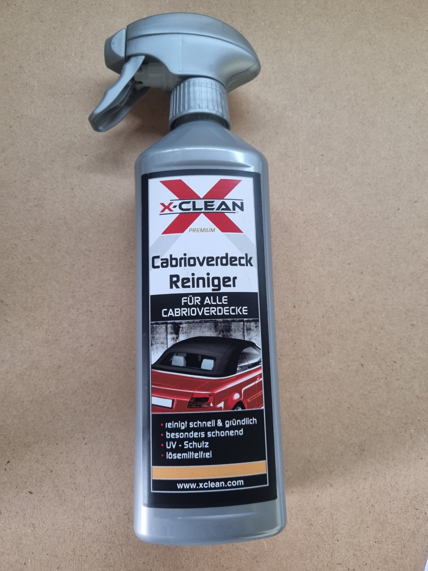 XClean Cabrioverdeck Reiniger 500ml, Position 9 Stück