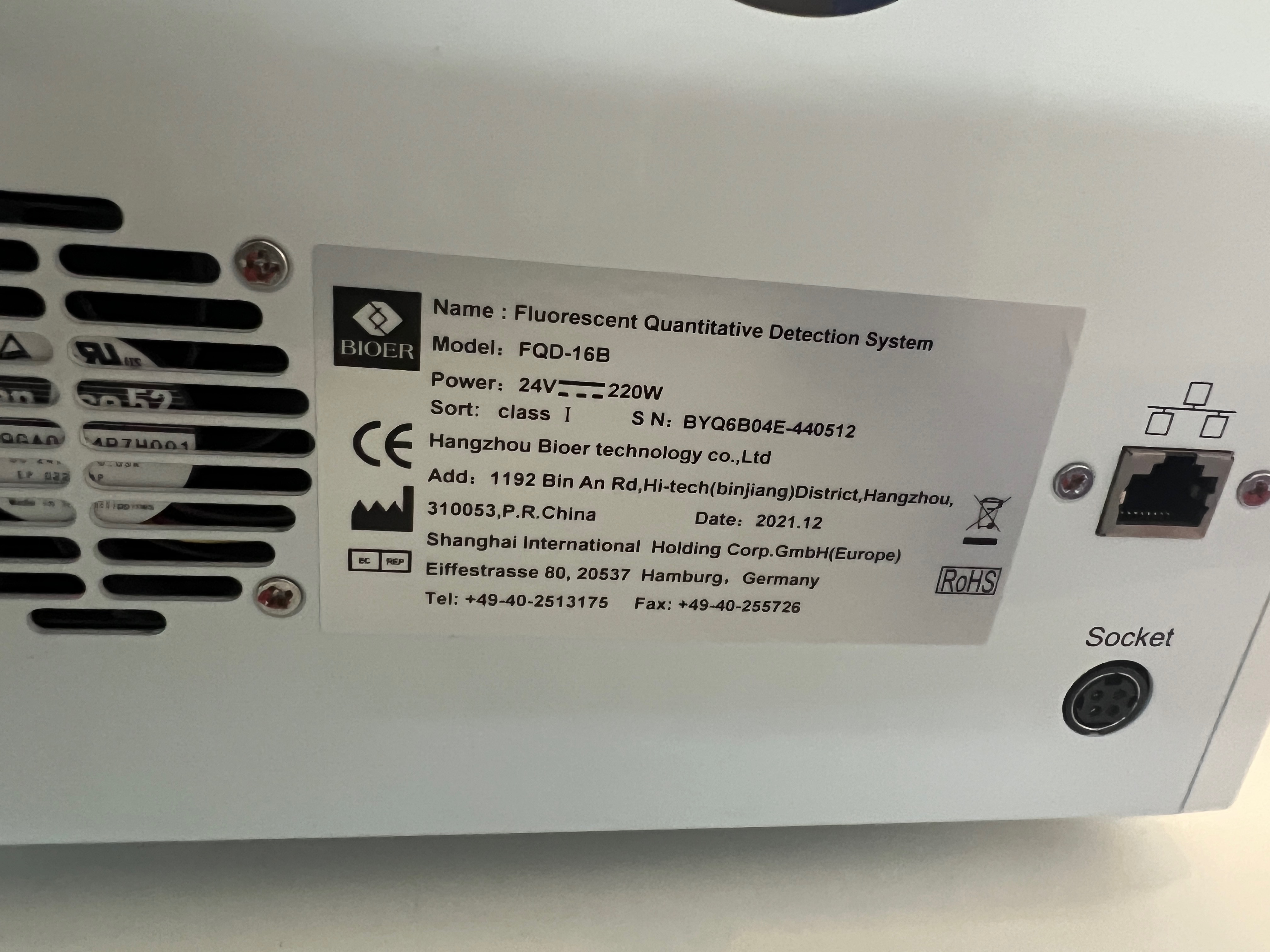 Fluorescent Detection System Bioer FQD-16B – Bild 2