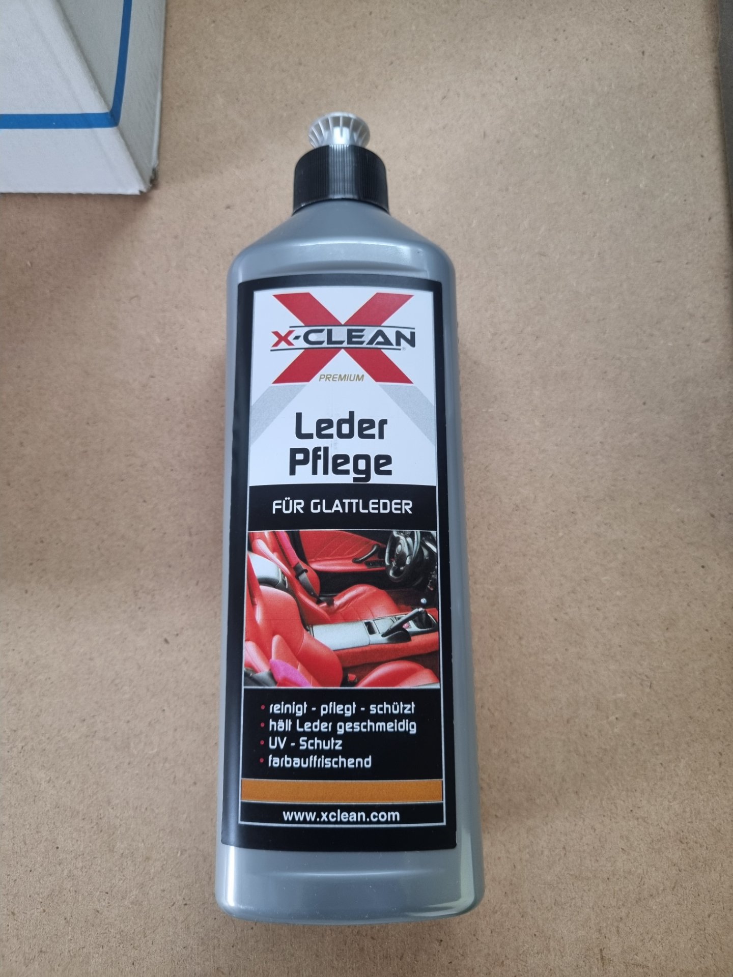 XClean Leder Pflege für Glattleder 500ml, Position 3 Stück