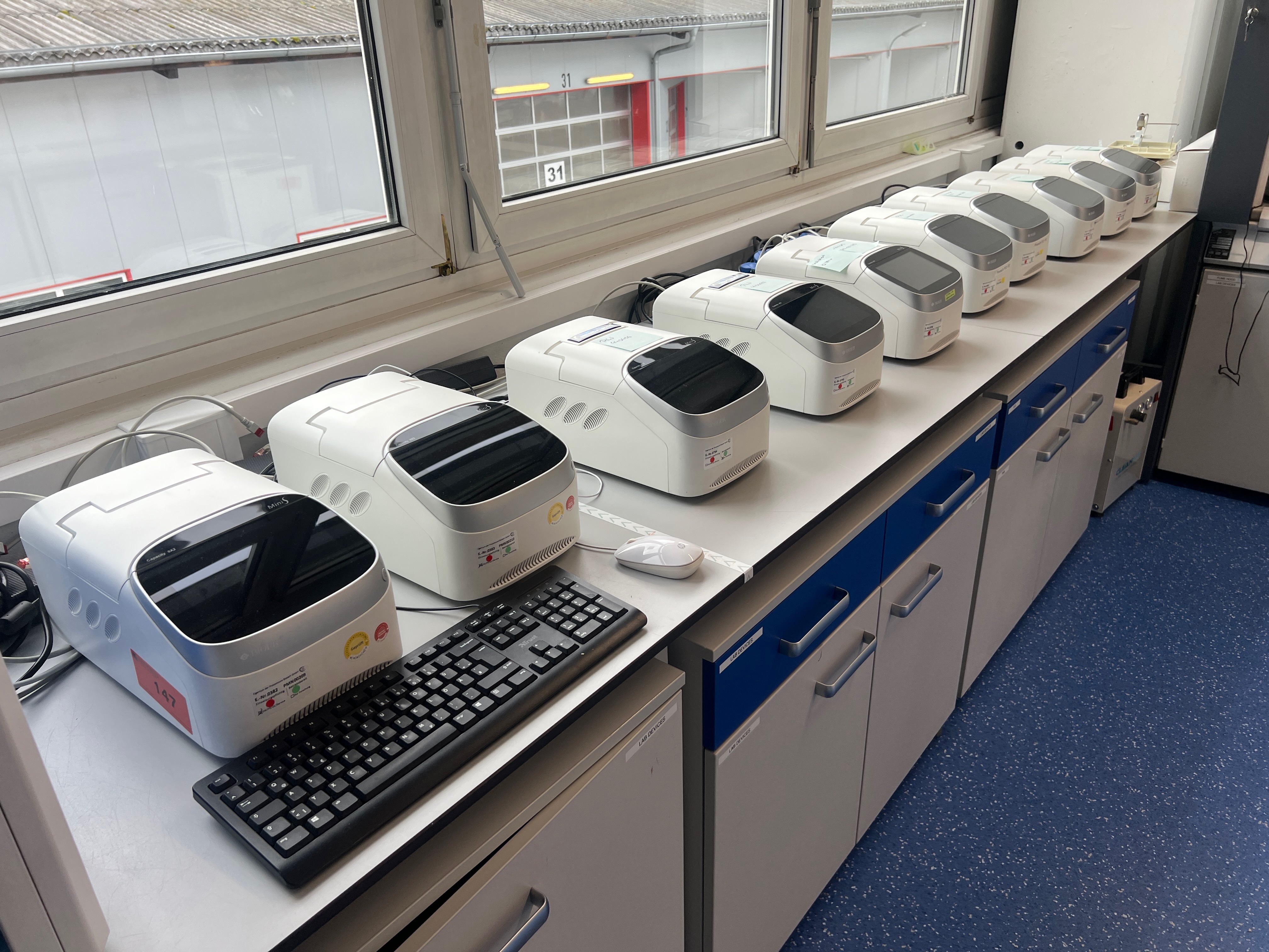 Fluorescent Detection System Bioer FQD-16B, Position 10 Stück