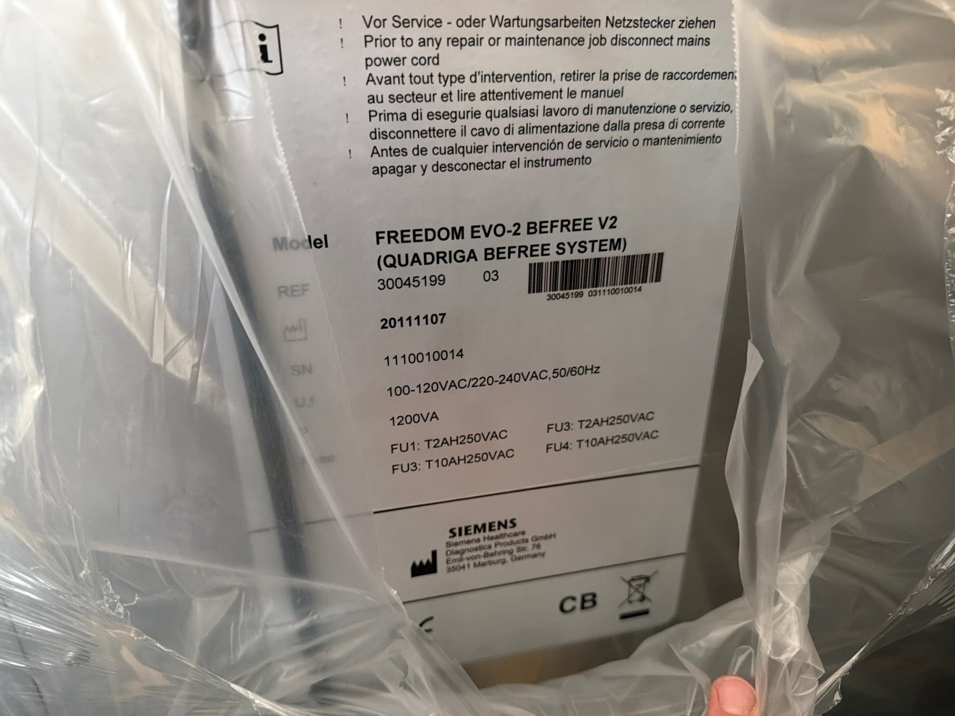 Liquid Handler TECAN/Siemens Freedom EVO-2 Befree V2 – Bild 3