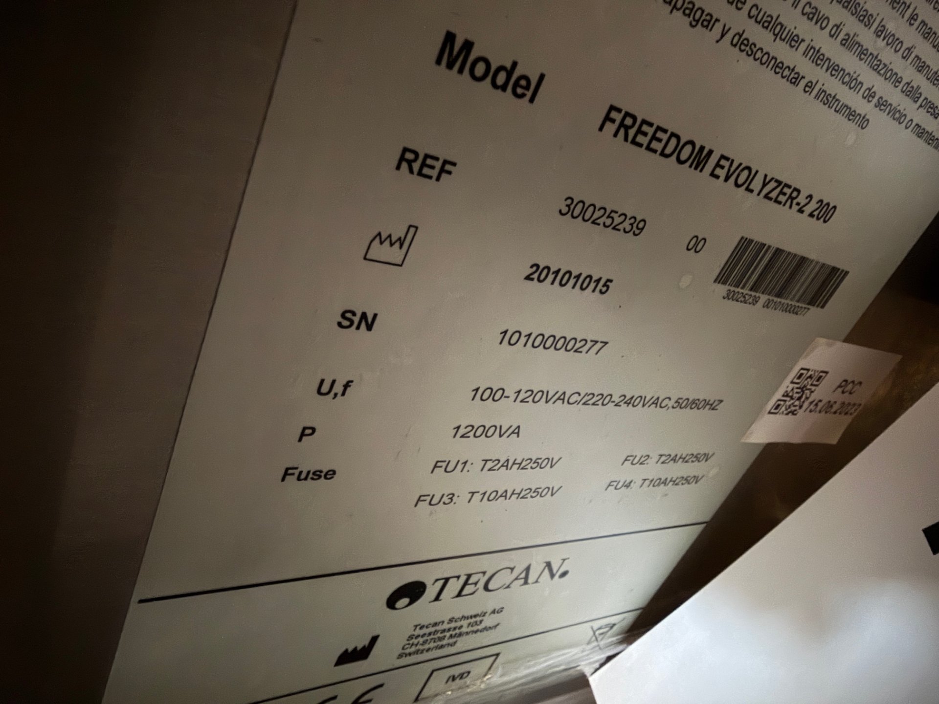 Liquid Handler TECAN Freedom Evolyzer, Position 2 Stück – Bild 3