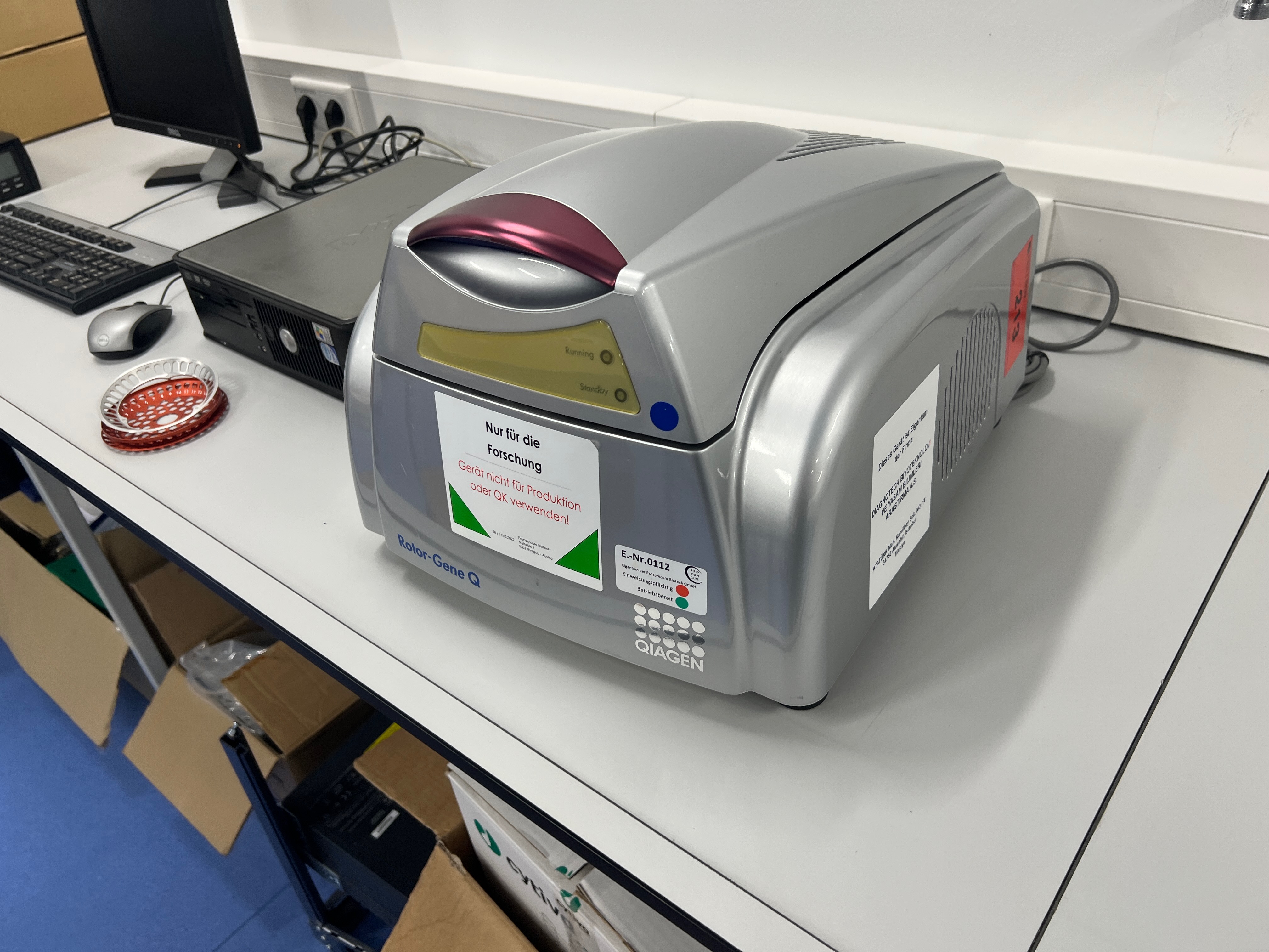Echtzeit-Thermocycler Qiagen Rotor Gene Q