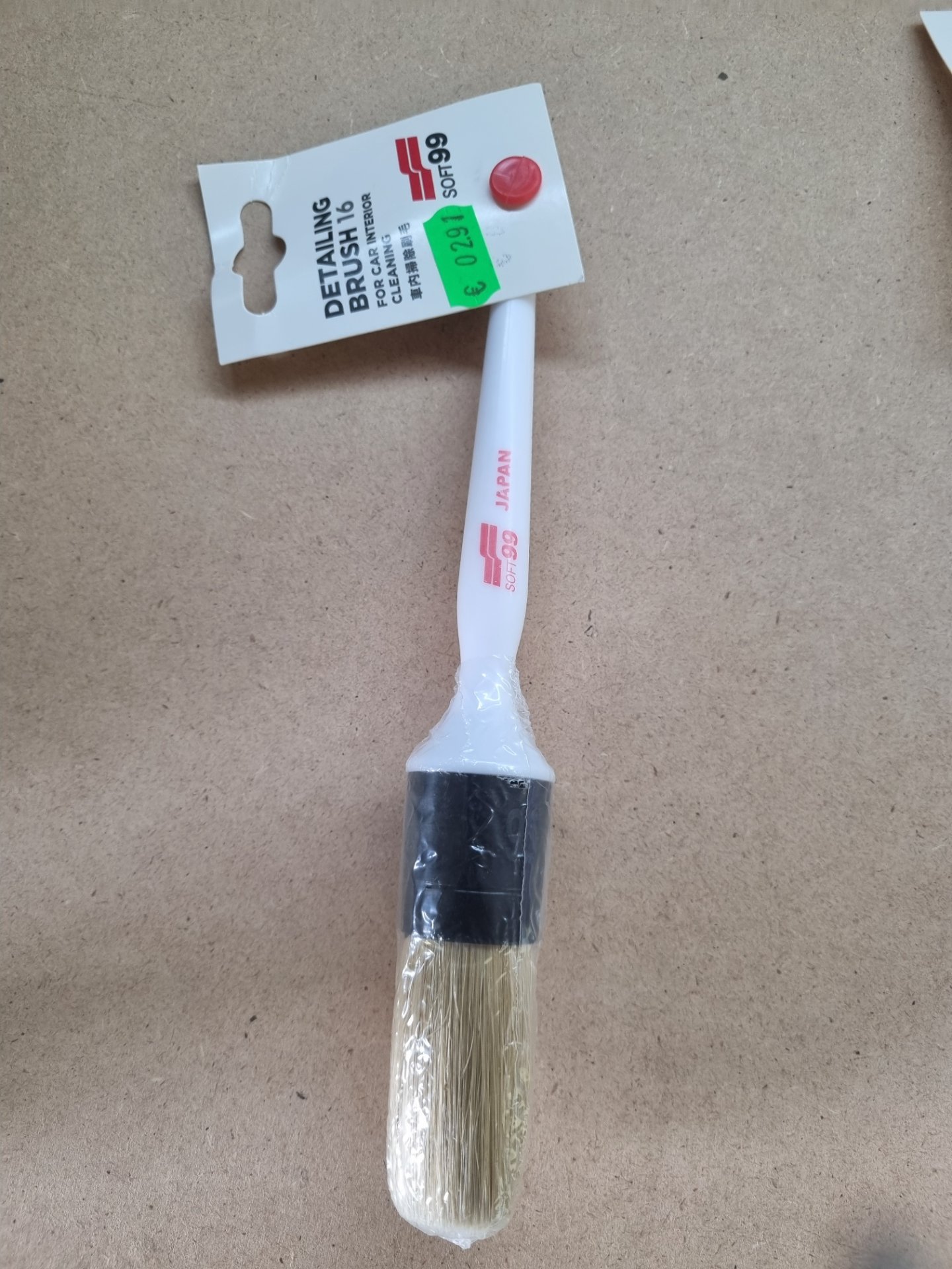 Soft99 Interior Brush - black 24mm, Position 2 Stück